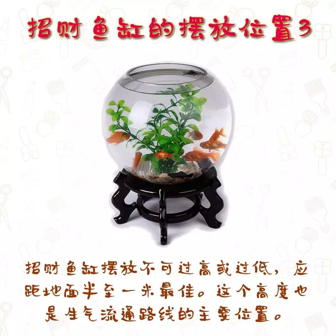 招财鱼缸的摆放位置1