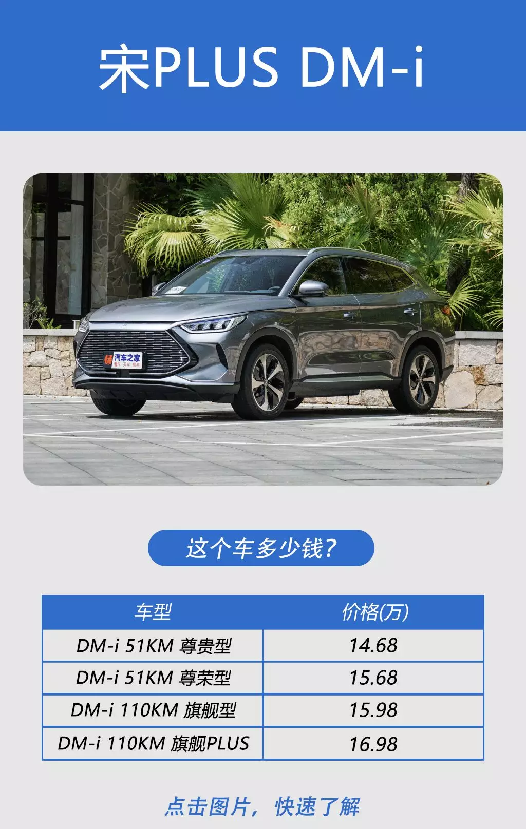 比亚迪全新SUV宋PLUS DM-i正式上市，还买哈弗H6？