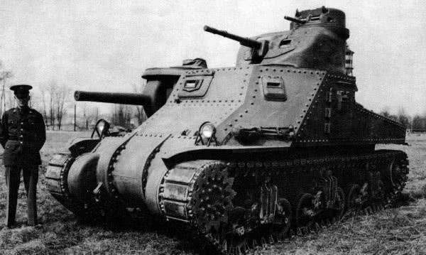 武装到牙齿的丑八怪—M3中型坦克的武备