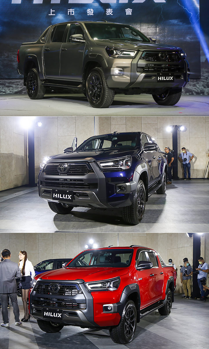 实拍二度改款Hilux，丰田北美热卖货卡，这前脸爱了