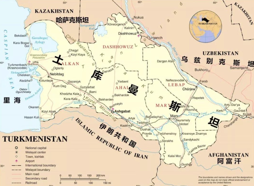 土库曼斯坦：封闭、低调，闷声过日子的另类中亚小国