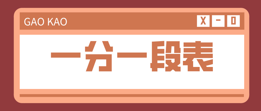 重磅！2021年陕西高考一分段统计表出炉！附志愿填报注意事项