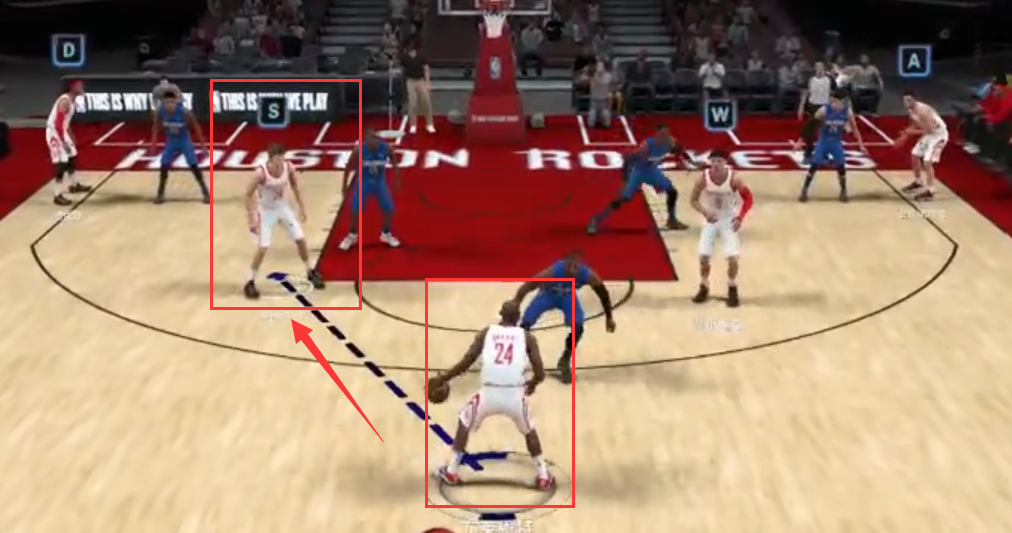 nba2k22怎么呼叫挡拆(NBA2K游戏｜灰熊队战术(Give Horns 42 Away))