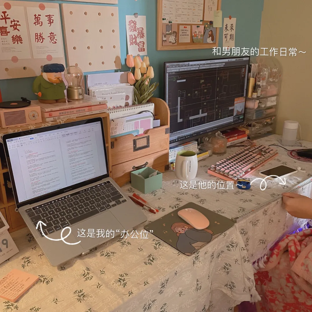 不上班也有收入,和男朋友在家工作的日常分享