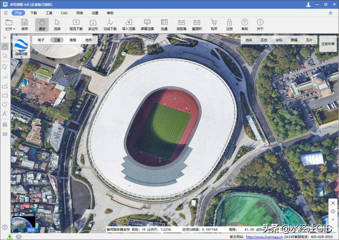 日本东京奥运会开幕式时间(​卫星影像带你浏览2020东京奥运会主要比赛场馆