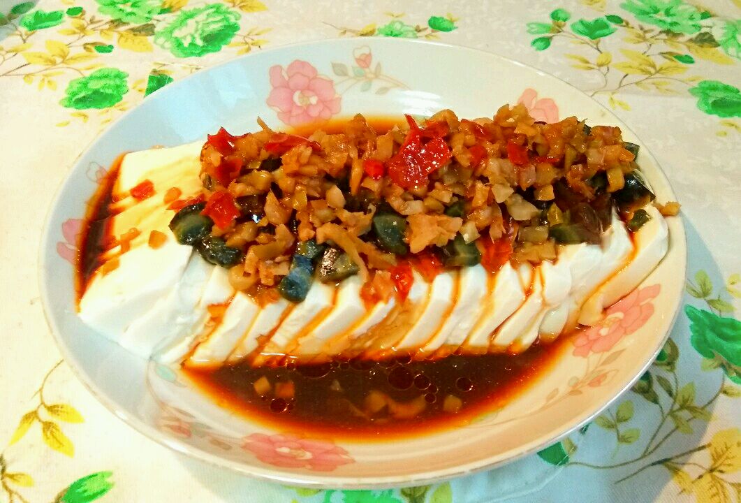 图片[2]-【榨菜拌豆腐】做法步骤图 简单易做还能解馋 老人小孩都爱吃-起舞食谱网