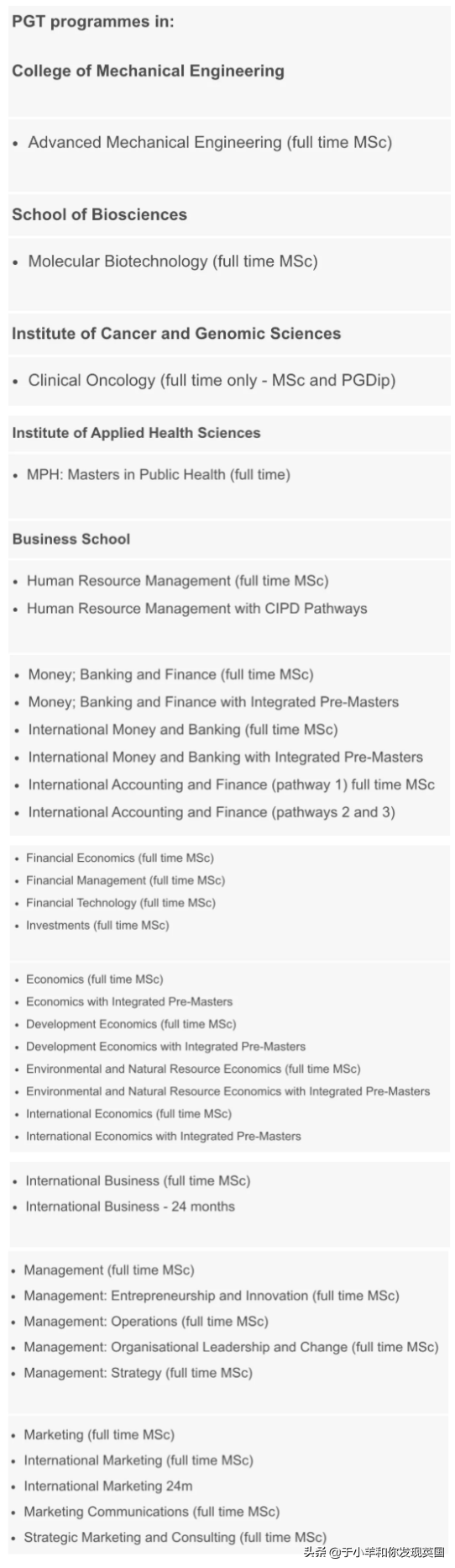 盘点英国QS前100院校22fall硕士申请费！你申请费支付了多少英镑