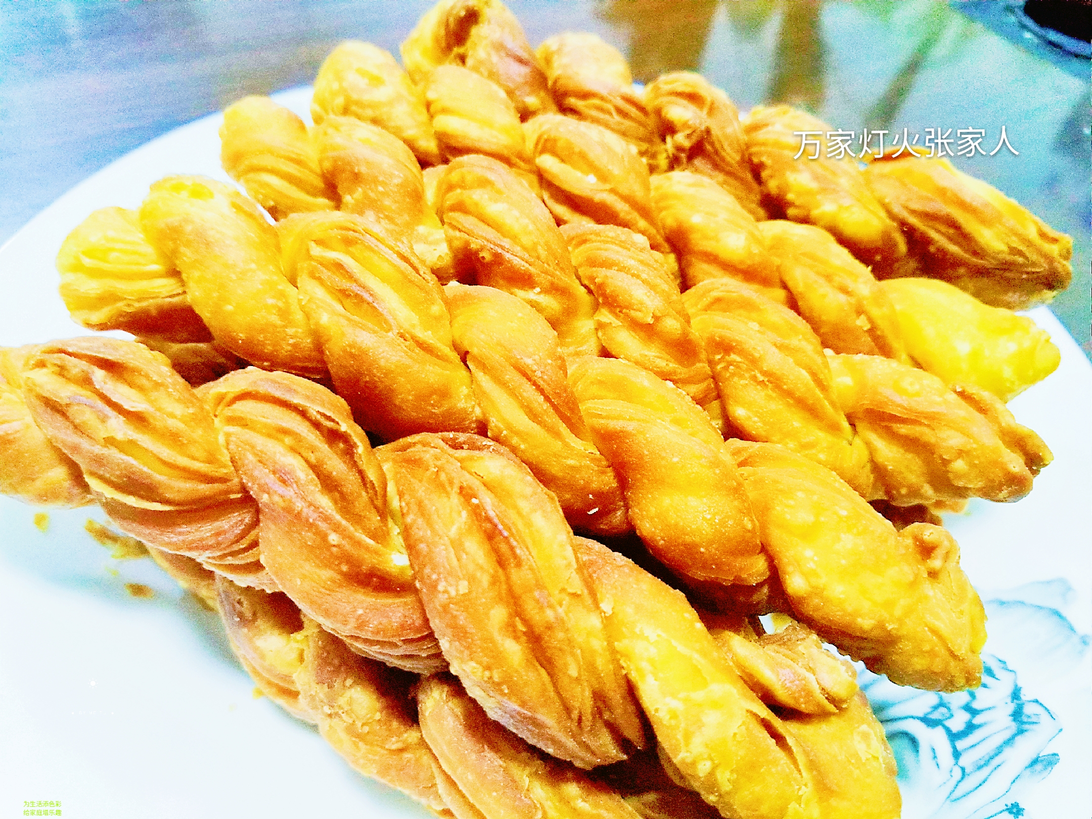 孩子爱吃的"千层大麻花",酥脆掉渣,层次丰富,好吃看得见