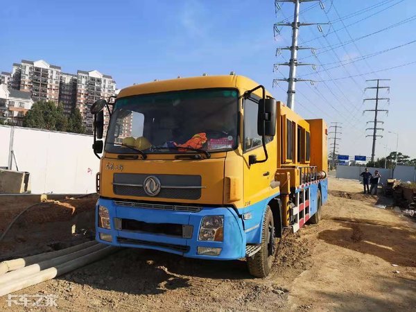 有内涝就有抽水车，东风天锦抢险工程车，排涝这块儿拿捏的死死的
