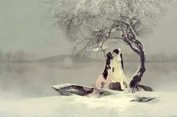 霜落荆门江树空(李白)