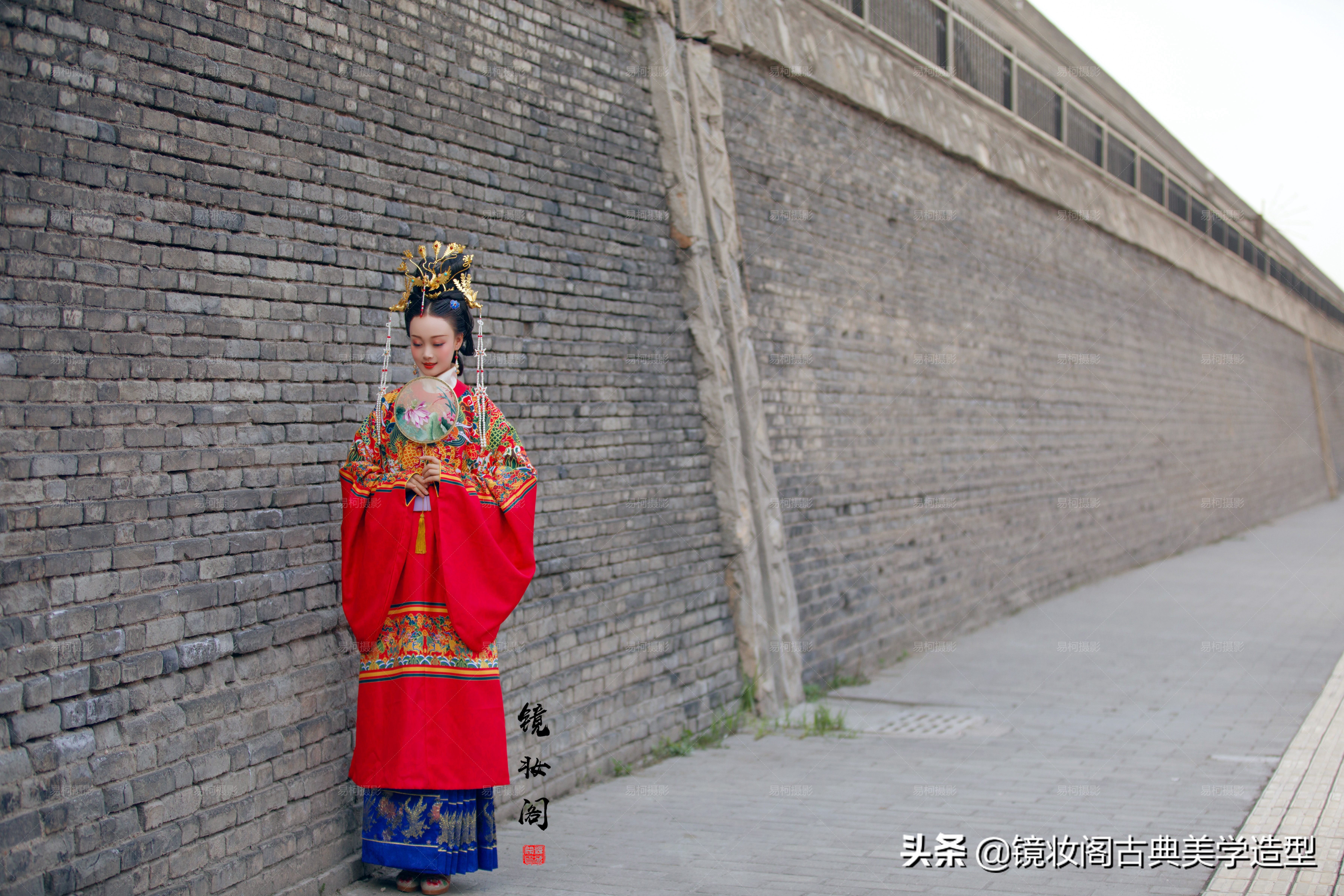 明制婚礼新娘妆容｜许你凤冠霞帔一世无忧，从此清风明月长伴天涯