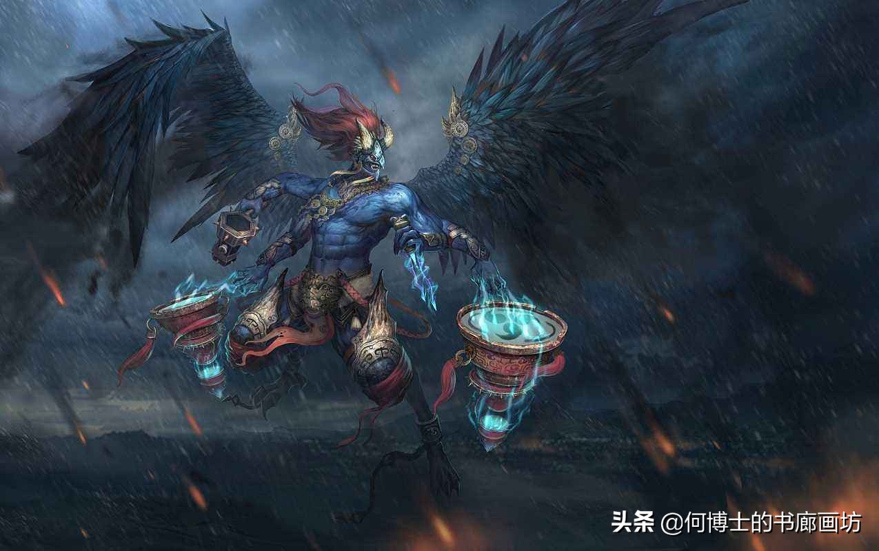 封神：详解雷公形象，告诉你雷震子为什么不是雷公