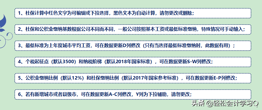 2020全自动核算工资表，个税计算，可调税率，一键打印工资条
