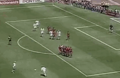 94世界杯西班牙11德国（1994年世界杯十大精彩进球欣赏，第一球长途奔袭经典记忆）