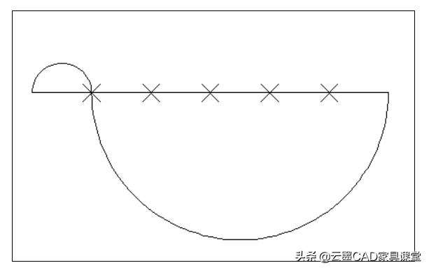 cad定數等分畫圓弧的技巧與方法