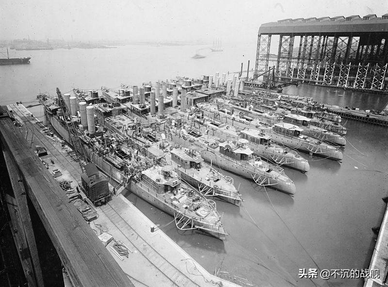 美国海军第一次下饺子：一战后的平甲板驱逐舰