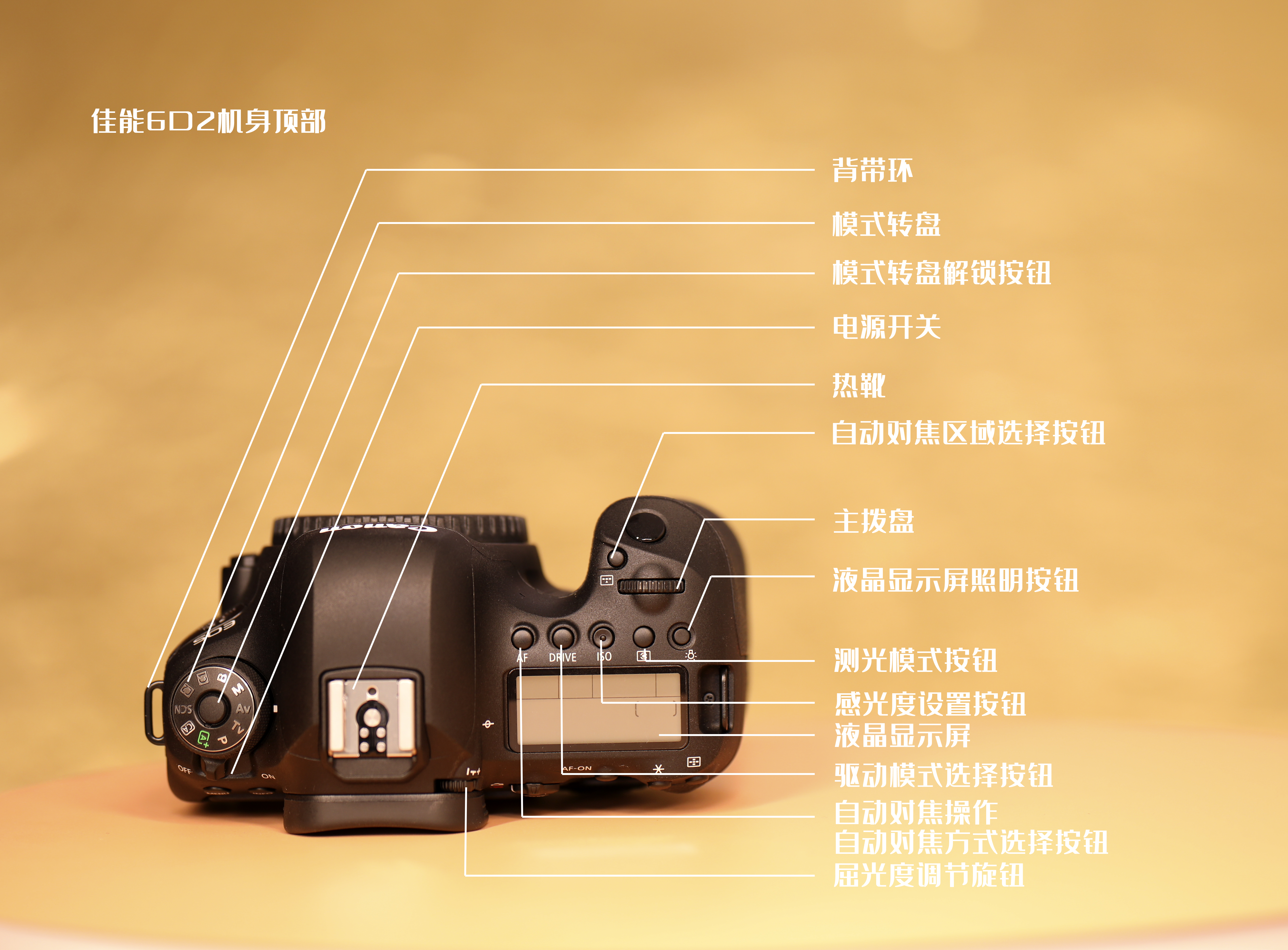 佳能單反按鍵功能講解——佳能6D2、佳能5D4相機應(yīng)用
