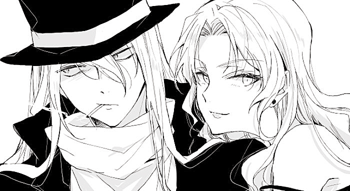 他们就是琴酒和贝尔摩德