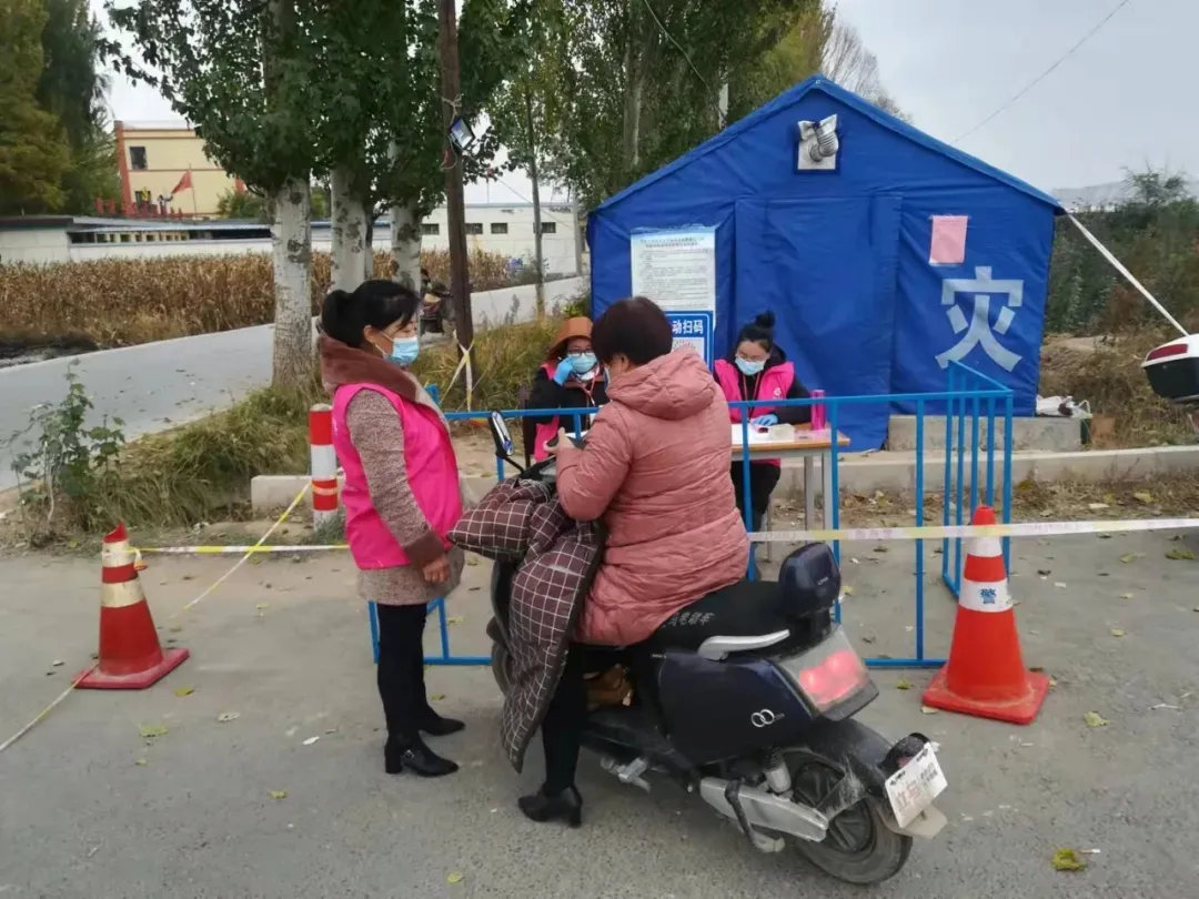 白银市妇联：疫情防控 巾帼在行动