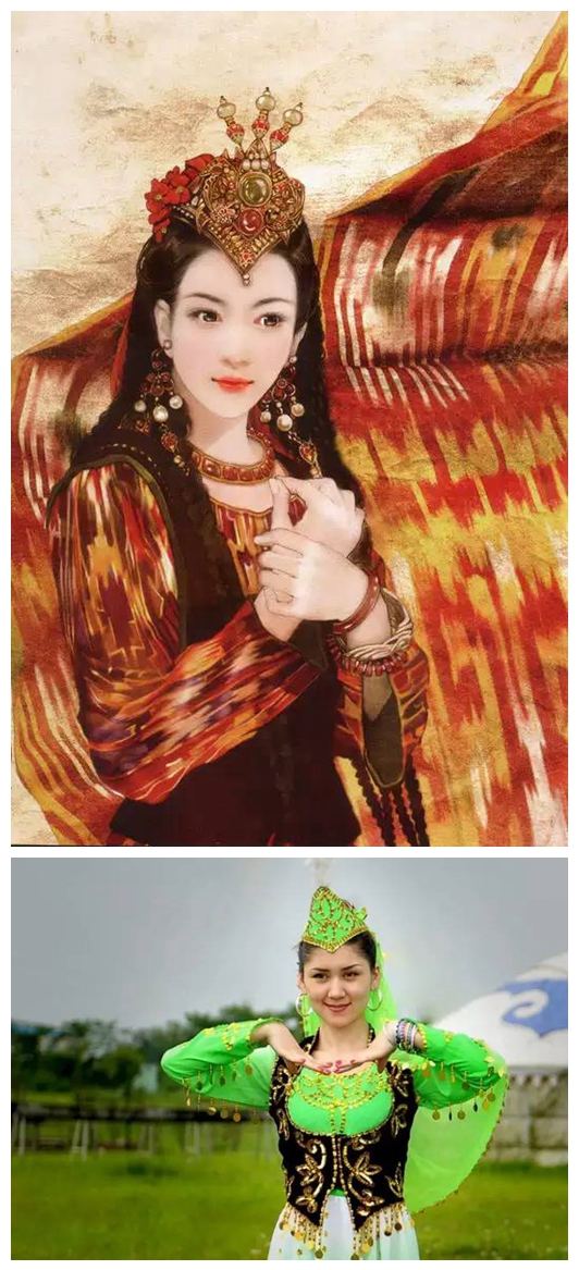 中国56个民族传统服饰大全