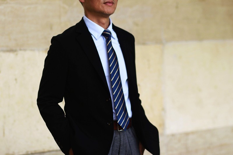 弹力面料 抗皱免烫 码尚AI定制单西和四面弹衬衫套装