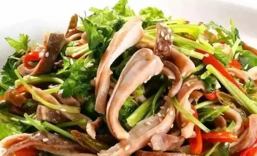 图片[1]-【金针菇拌猪肚】做法步骤图 简单易做又爽口解馋-起舞食谱网