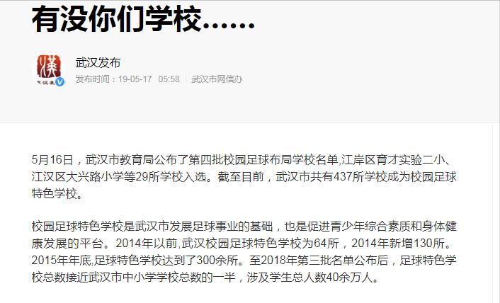 小学生足球甲组乙组怎么分(中国足球之武汉校园足球 第一章「1.小学篇」)