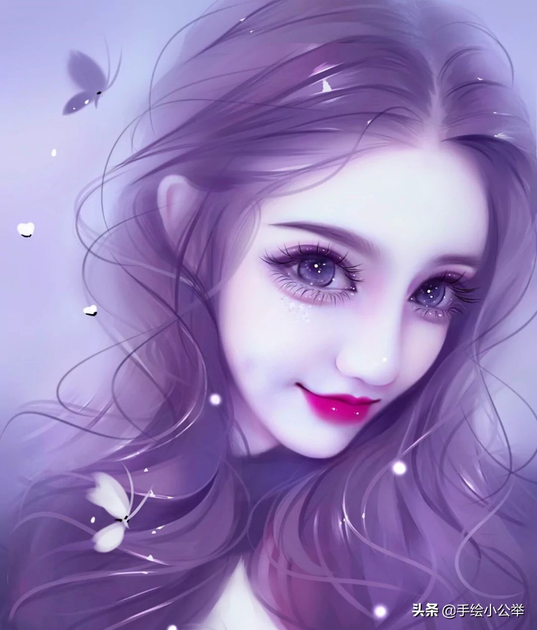 2022换新头像,真人照片变漫画,超唯美卡通女生头像,绝美气质