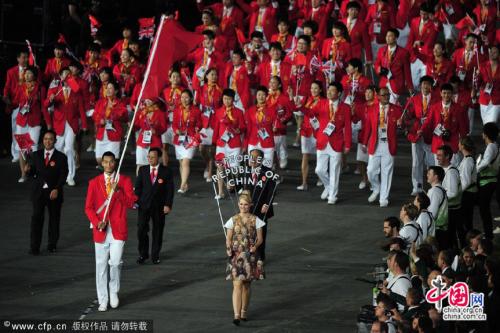 中国共有几位国际奥委会委员(历届夏季奥运会开幕式中国代表团旗手)