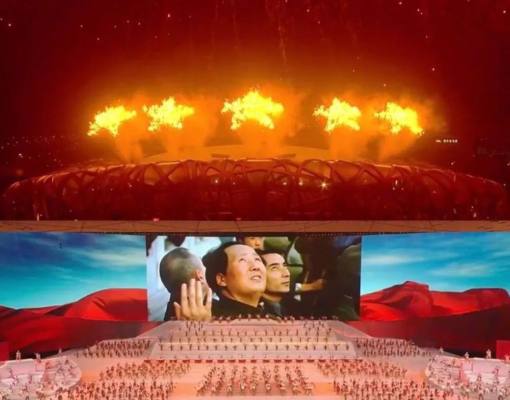 再看七一晚会，当毛泽东主席仰望星空时，中国式的浪漫破防了