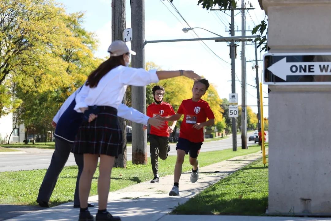 加拿大寄宿高中邦德永不放弃，Terry Fox Run为希望而跑