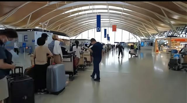 赴美留学十万票价再现，航班排千米长队！网友担忧有几个会回来？