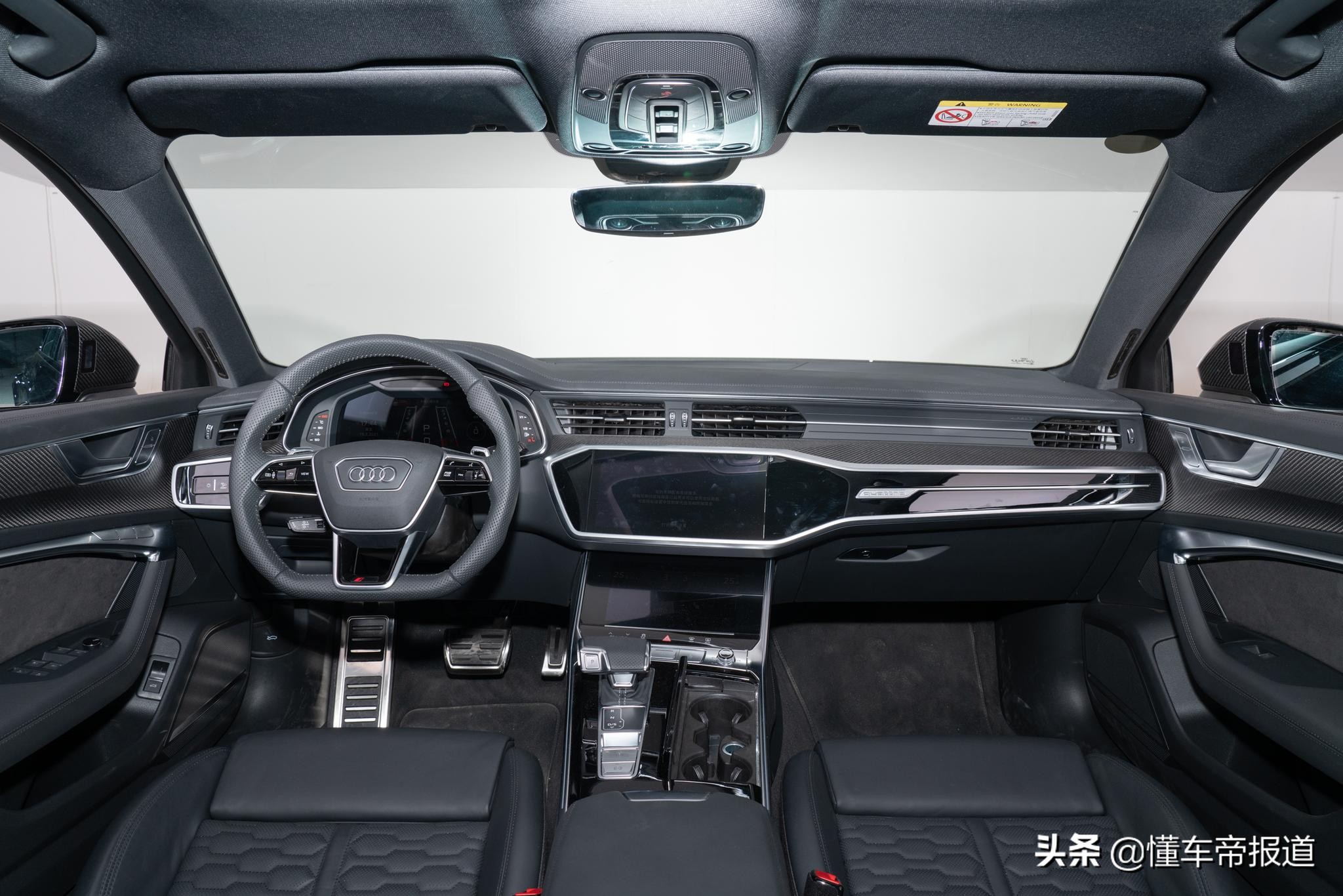新车｜“瓦罐天花板”？奥迪RS 6 Avant实车曝光，142.88万元起