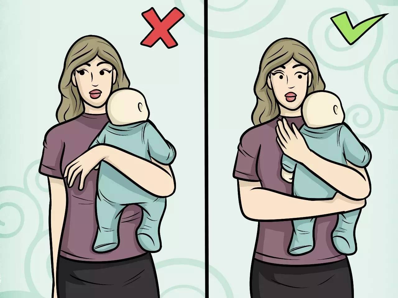 02宝宝什么时候可以竖着抱呢?