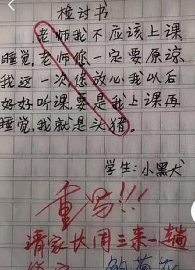 学生犯错后如何撰写检讨书的指导方法