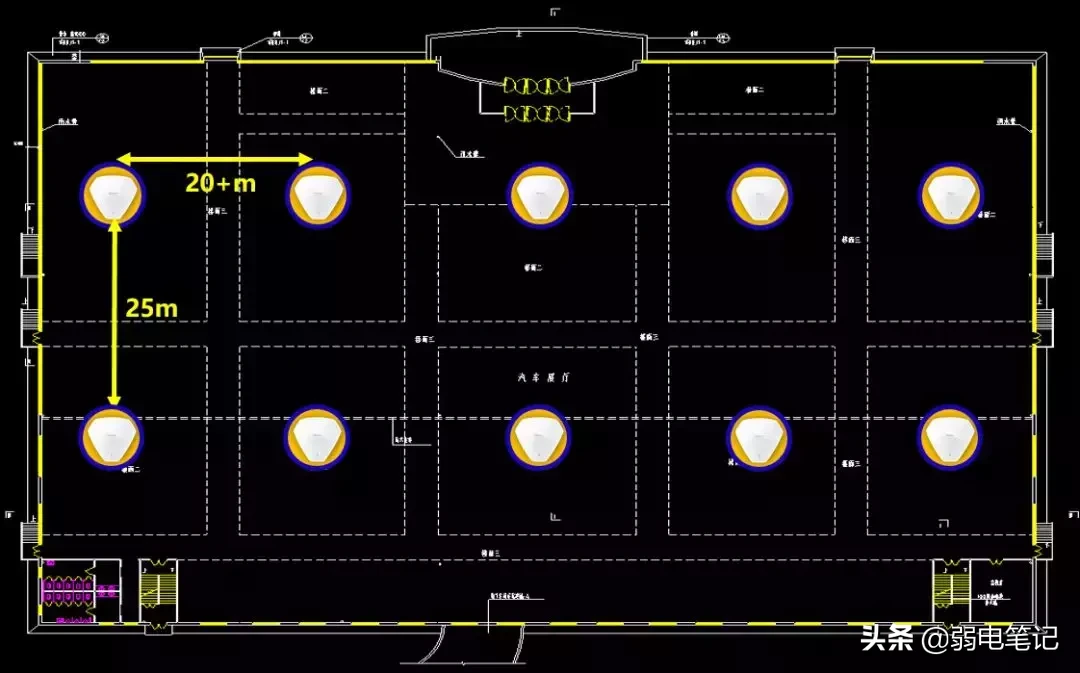 6类经典场所无线AP选型和部署方案