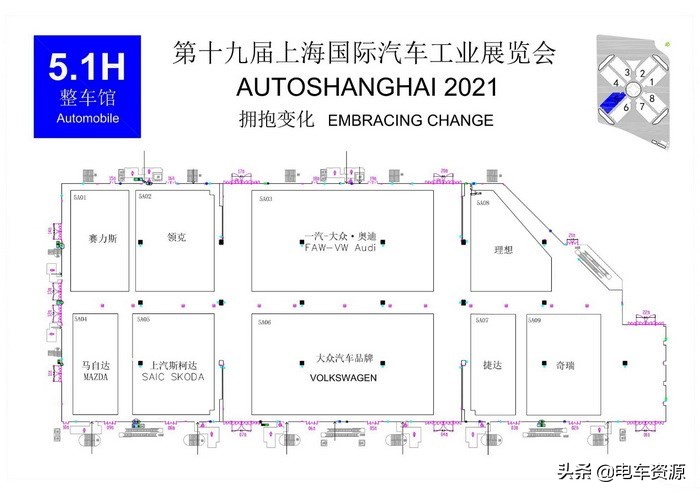 重磅新能源车集体爆发！2021上海车展最能源汽车观展指南