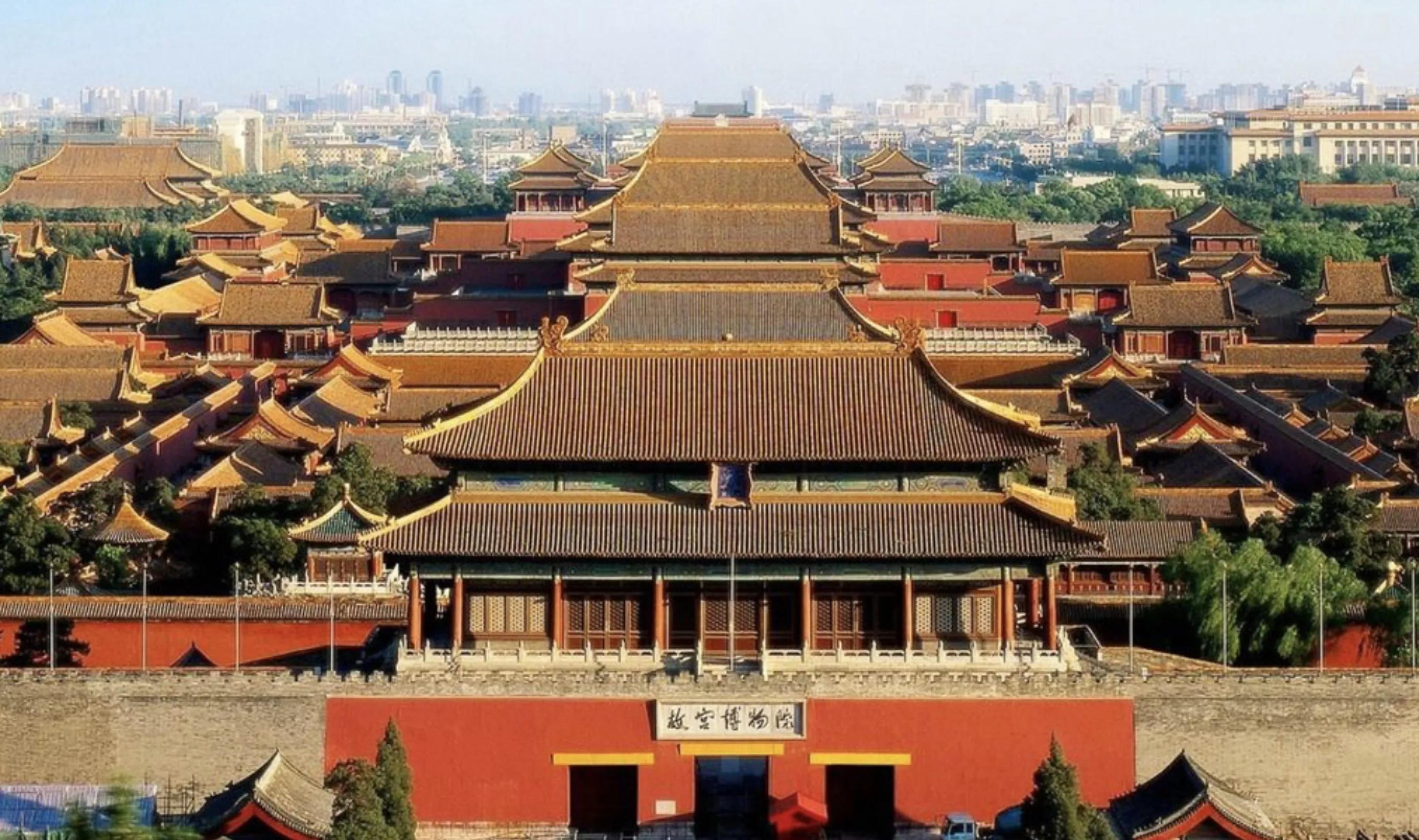 故宫高清平面图(图解故宫六百年:紫禁城的宫殿之美)