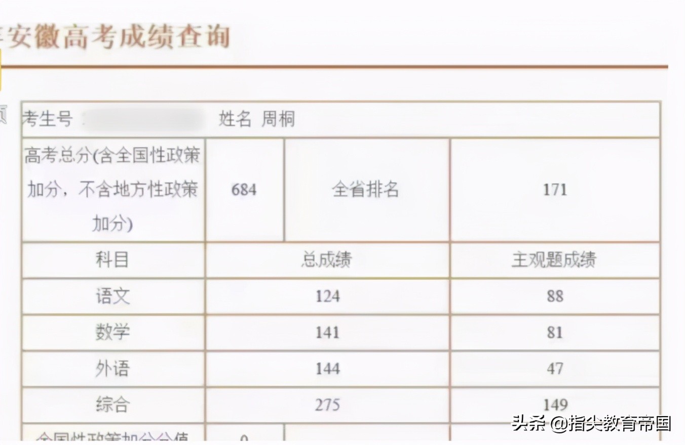 身残志坚，截肢少年高考684分，清华招生组回应：进清华没问题