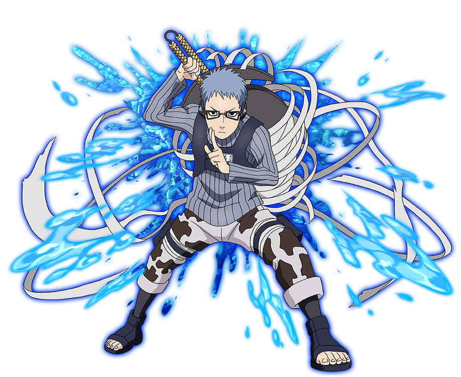 六代目水影长十郎,曾是五代目照美冥的助手,第三批"忍刀七人众"之一