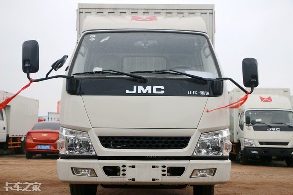 江铃4米2厢式货车价格(116马力江铃顺达窄体蓝牌轻卡) - 价格百科