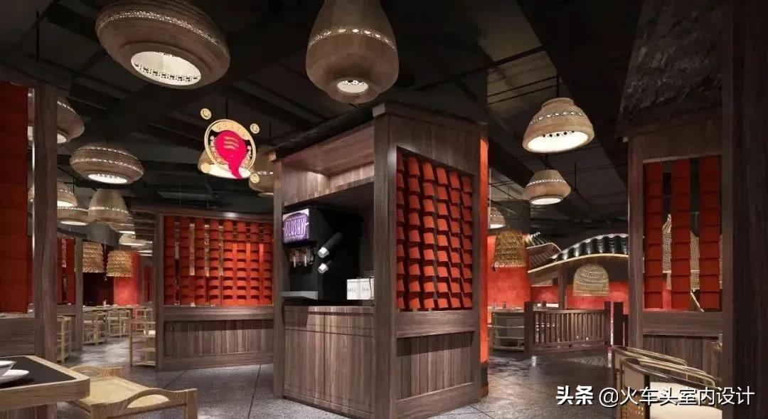 为啥明星都喜欢扎堆开火锅店？6套明星火锅店设计