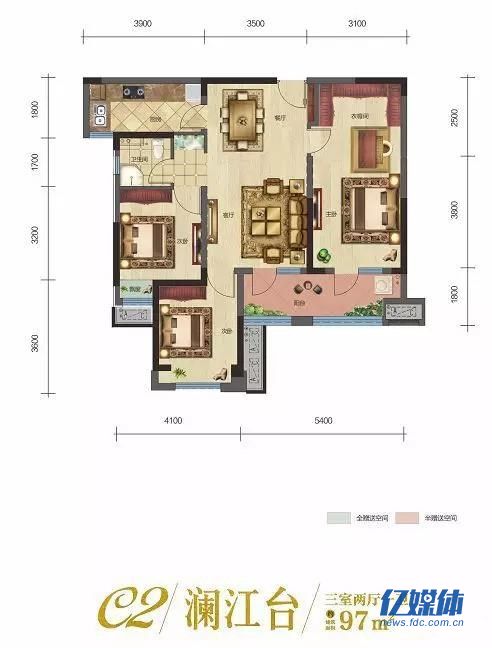 汉口御江澜庭：长江新城+装修可贷款+可用公积金+一线江景