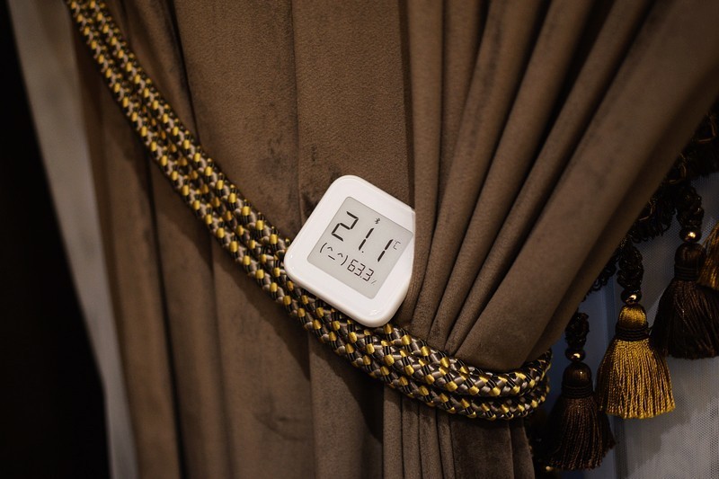 小巧精致.高清墨水屏 小米电子温湿度计