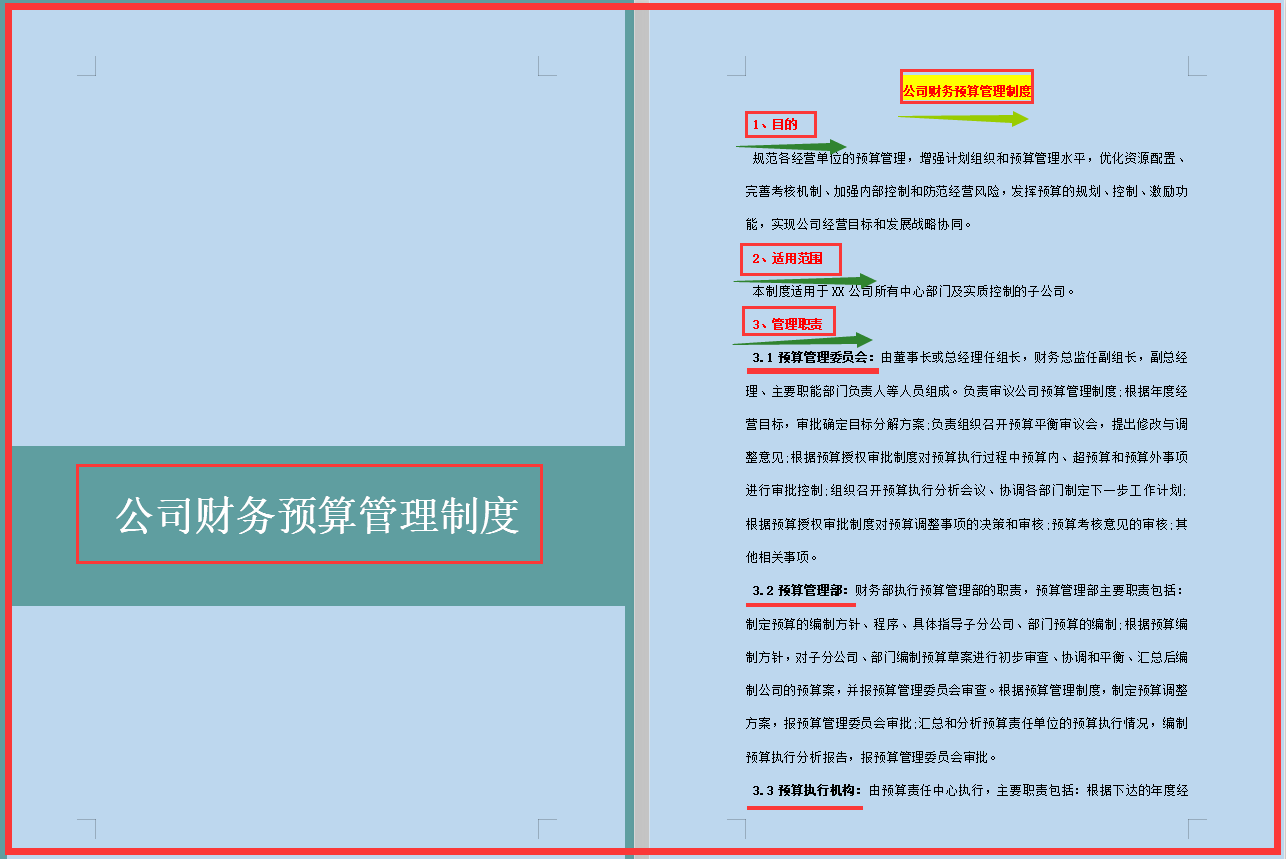 五份财务类制度，报销、预算、核算、内部稽查等全包含在内！收好