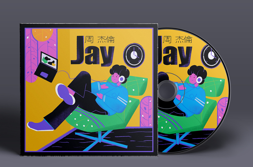 周杰伦壁纸电脑桌面(「最全」周杰伦漫画插画壁纸合集)