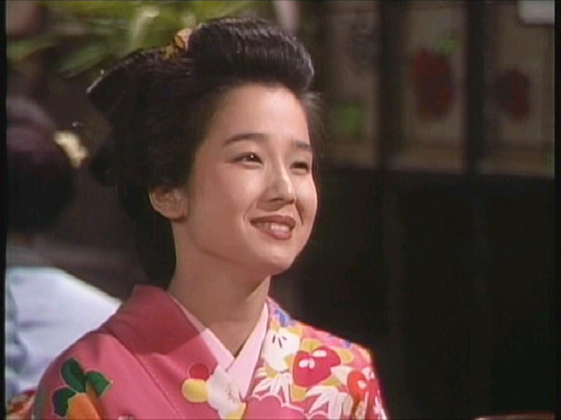 扮演青年阿信的演员名叫田中裕子.