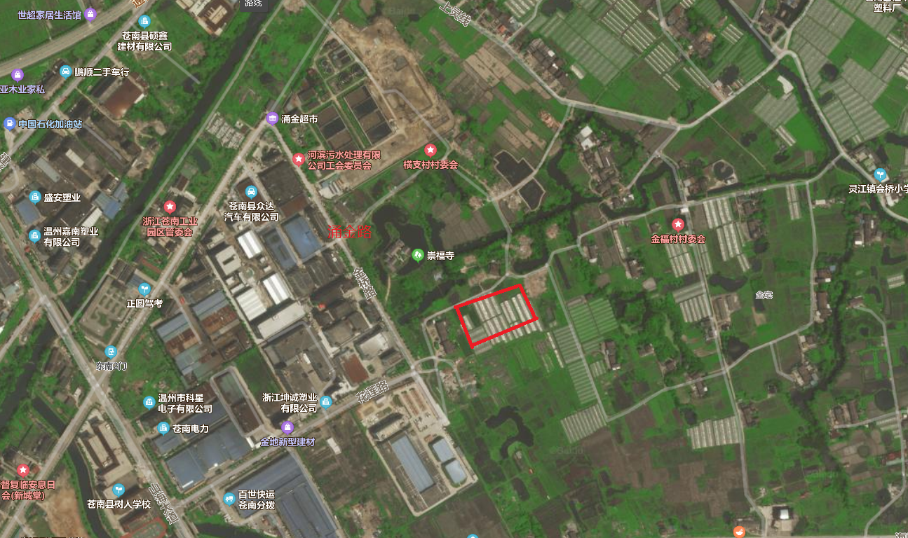 35万元/亩，温州挂牌一宗25亩的工业用地