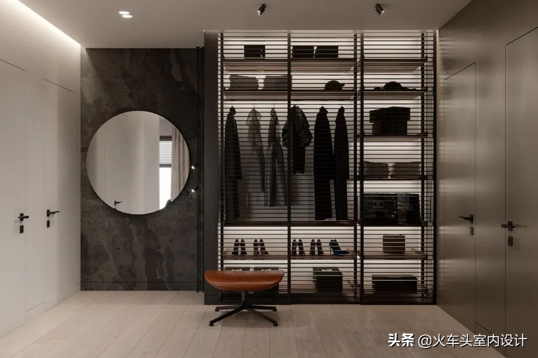 轻奢衣帽间，现代美学设计