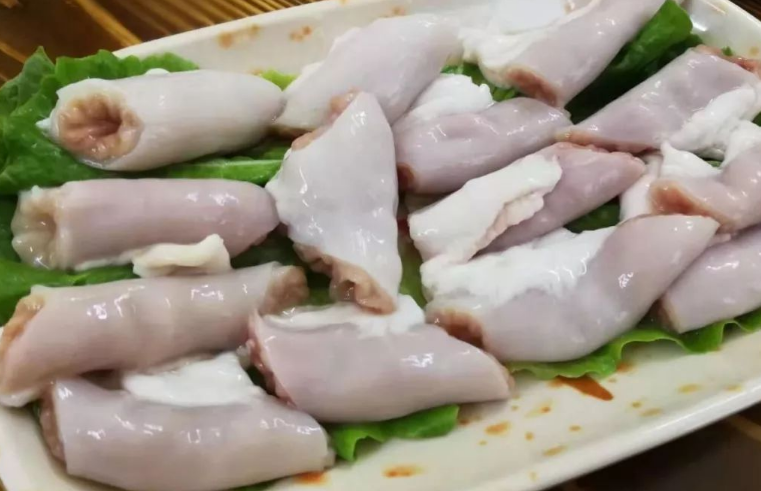 猪肠教你这样洗，简单的白灼也能吃出滋味，又鲜又脆，快来试试